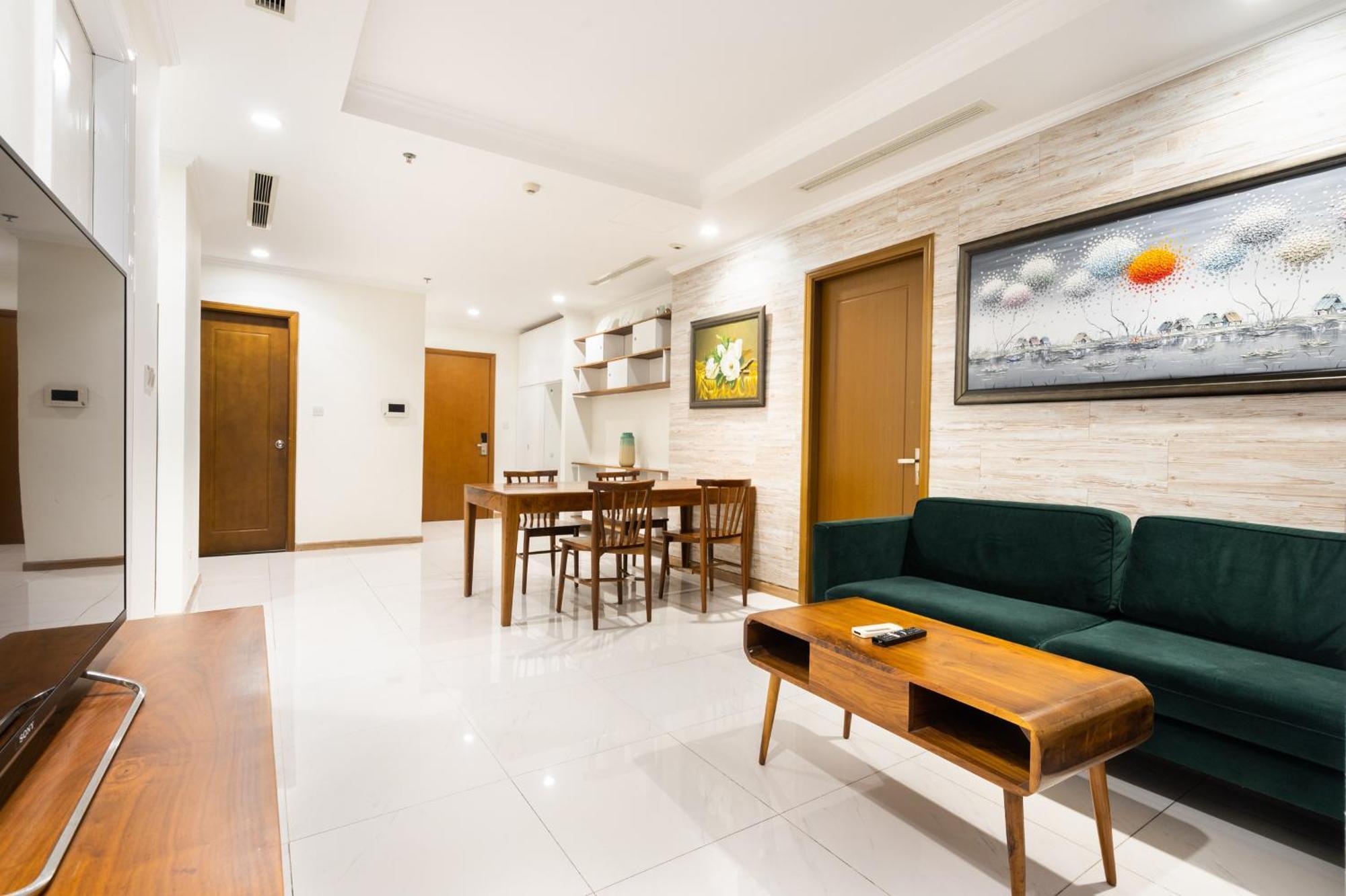 Vinhomes Central Park - Serviced Apartments Rental Ltd Ho Chi Minh-staden Exteriör bild