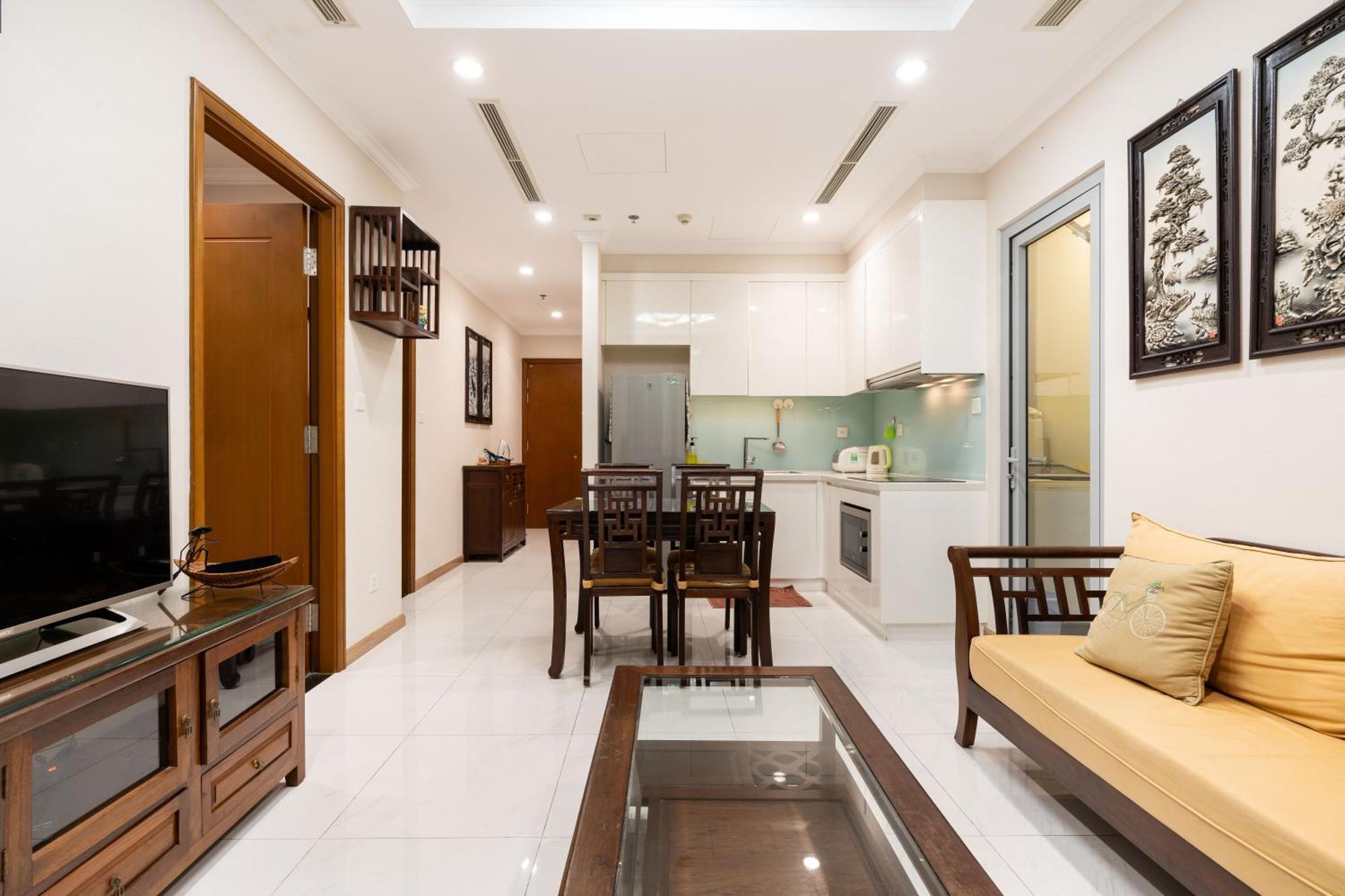 Vinhomes Central Park - Serviced Apartments Rental Ltd Ho Chi Minh-staden Exteriör bild