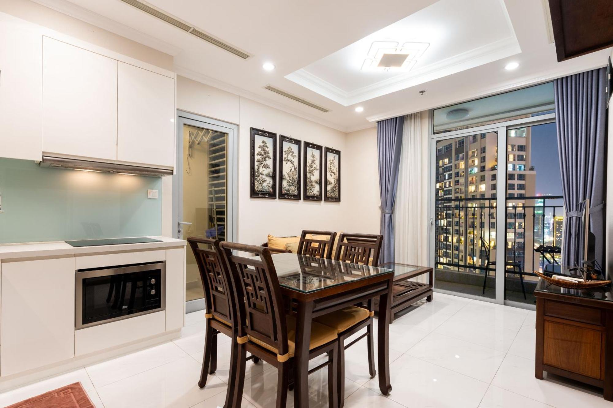 Vinhomes Central Park - Serviced Apartments Rental Ltd Ho Chi Minh-staden Exteriör bild