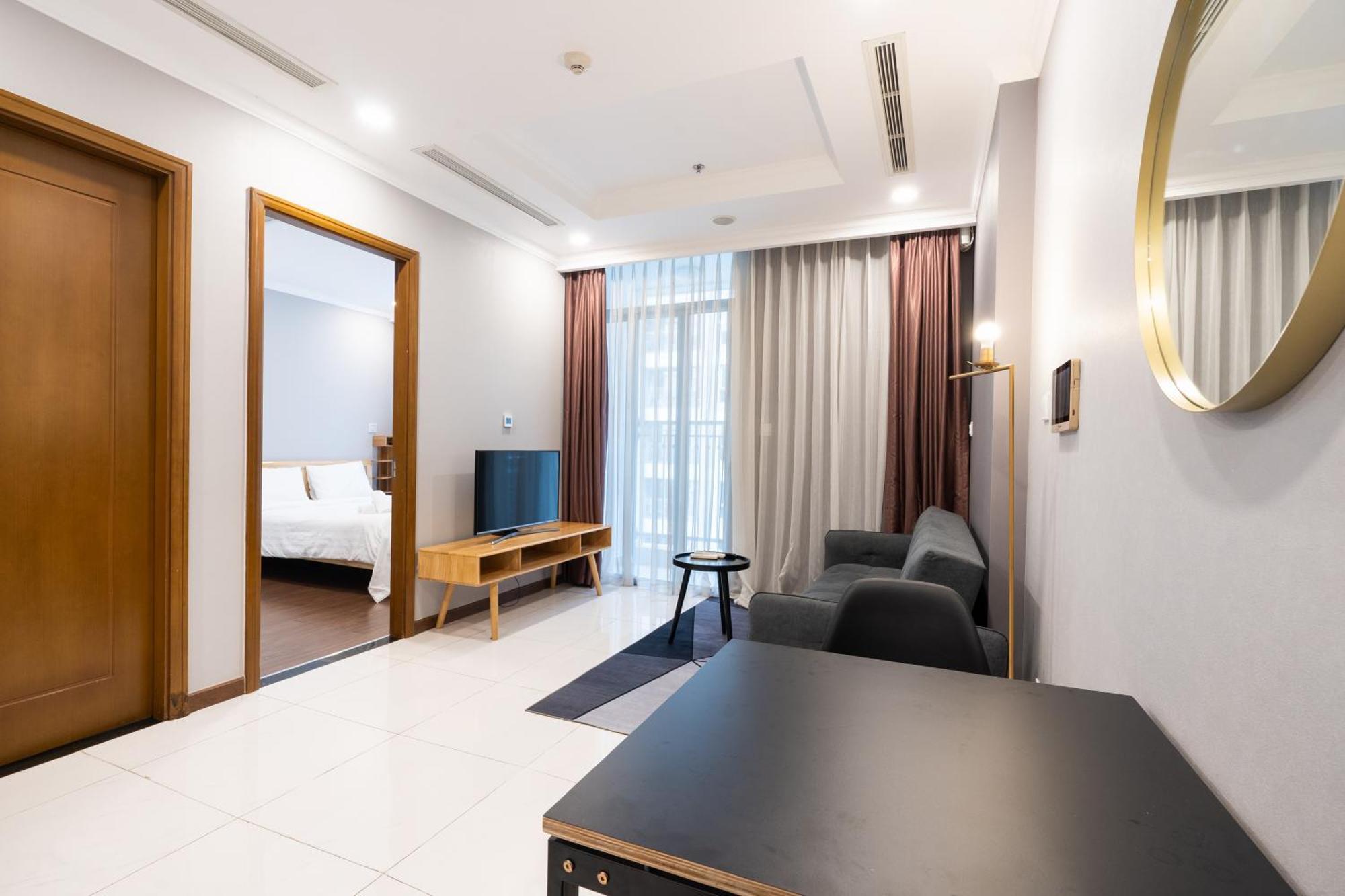 Vinhomes Central Park - Serviced Apartments Rental Ltd Ho Chi Minh-staden Exteriör bild