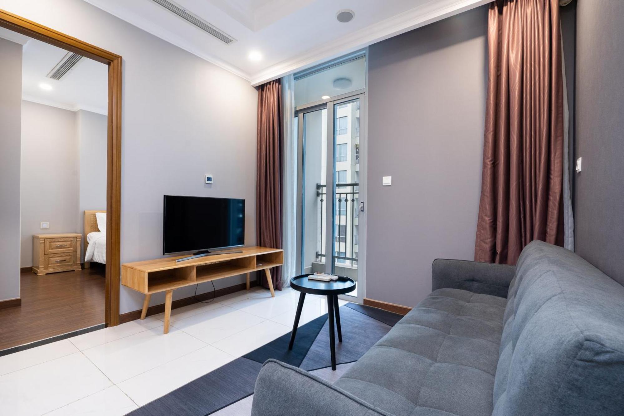 Vinhomes Central Park - Serviced Apartments Rental Ltd Ho Chi Minh-staden Exteriör bild
