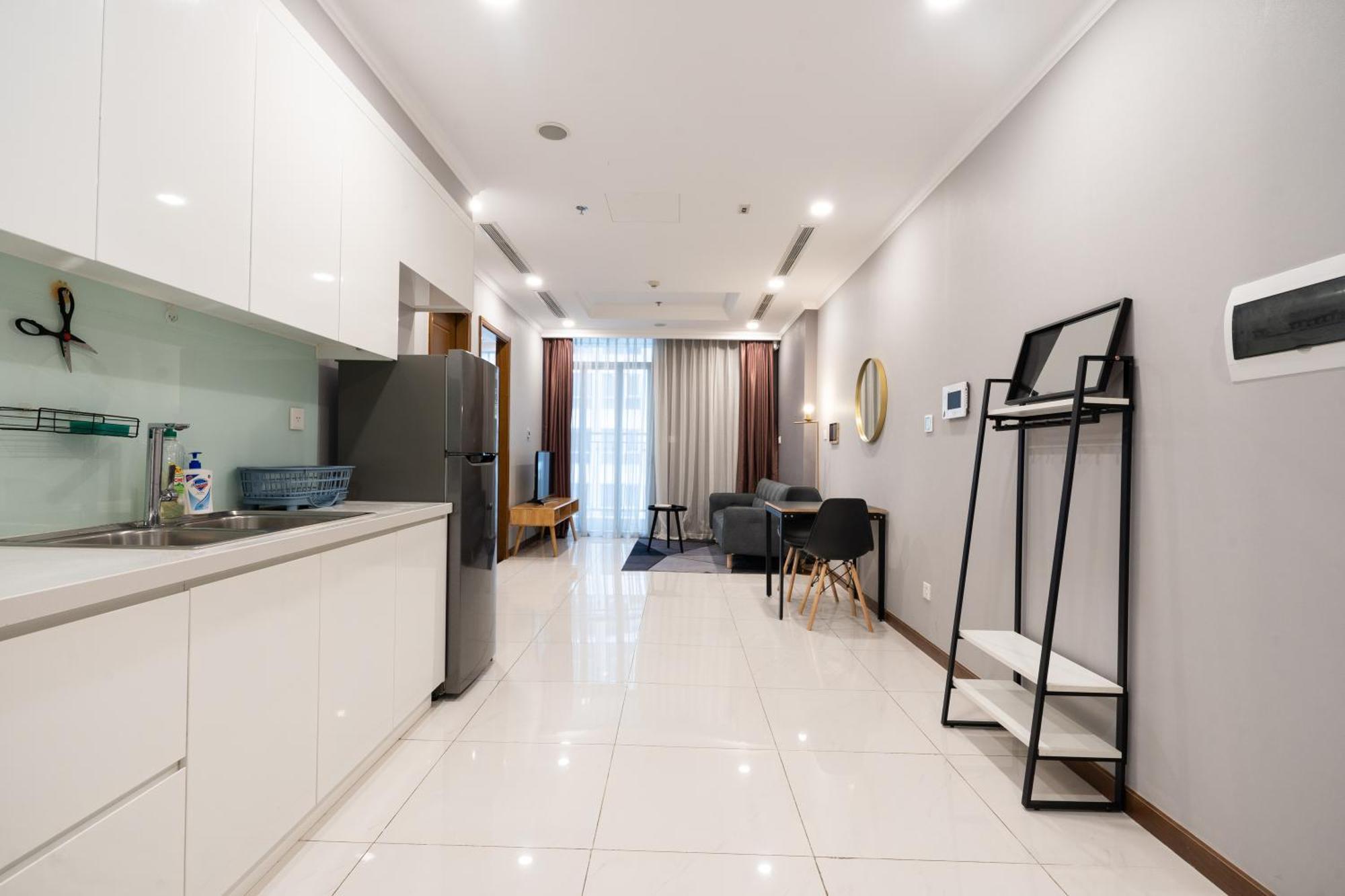Vinhomes Central Park - Serviced Apartments Rental Ltd Ho Chi Minh-staden Exteriör bild