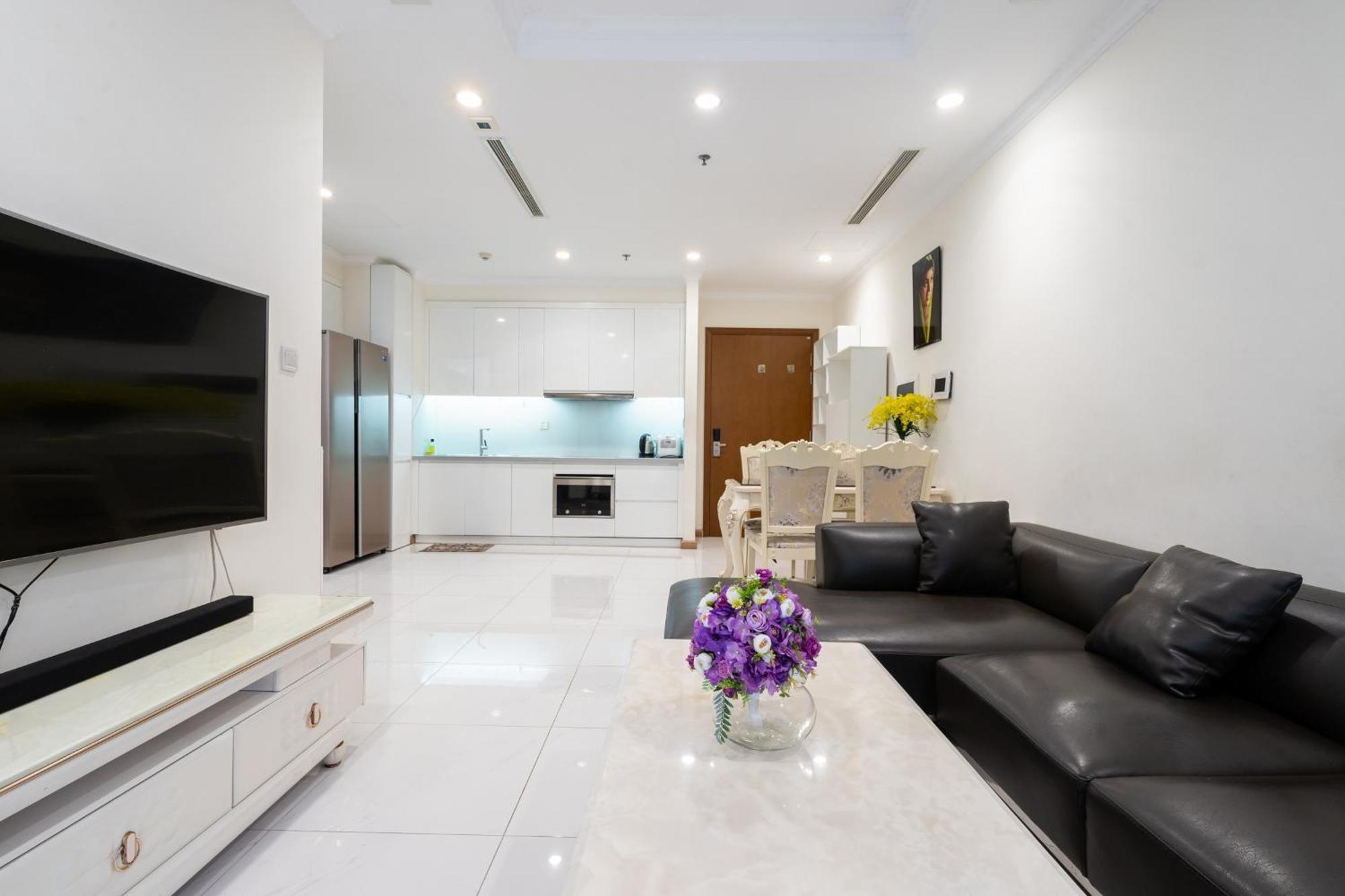 Vinhomes Central Park - Serviced Apartments Rental Ltd Ho Chi Minh-staden Exteriör bild